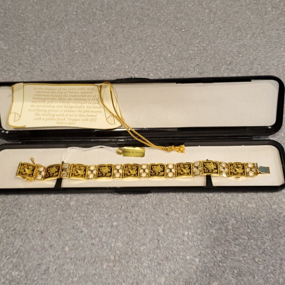 Spanish Damascene bracelet
